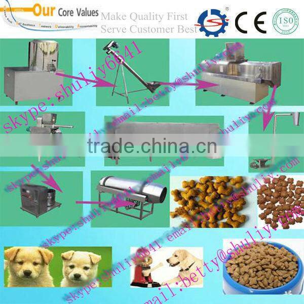 pet food extruding machine/ dog food production line