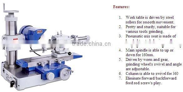 Universal tool and lapping grinding