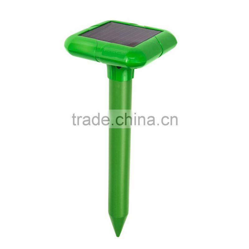 X-Pest VS-316D Solar Mole & Gopher Repeller Repel Voles Mice Rats Rodent for Garden Yard Law