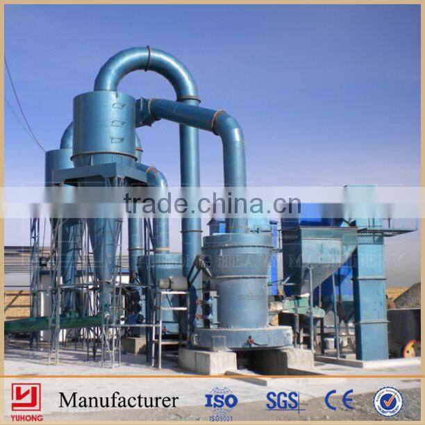 Henan YUHONG ISO9001 Appoved Slag Vertical Roller Grinding Mill Sale For More than 20 Years