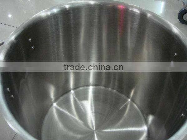 stainless steel stock pot with lid