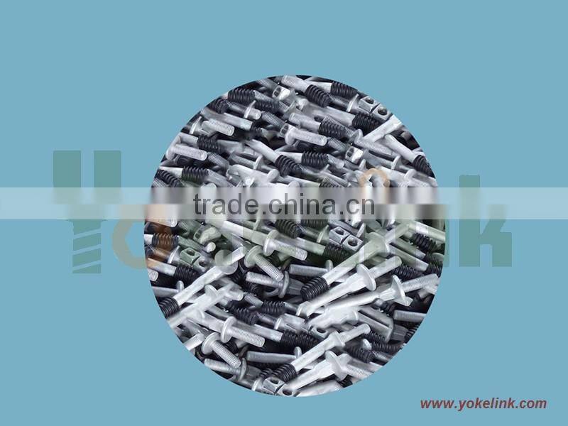 Hot dip galvanized Crossarm Pin/Spindle for insulator