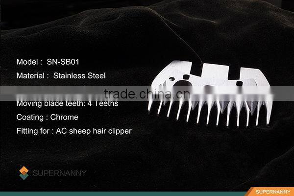 stainless steel sheep hair trimmer blade