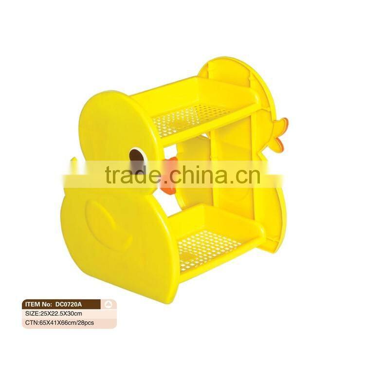 Plastic Table Top Sundries Rack Plastic Storage Rack