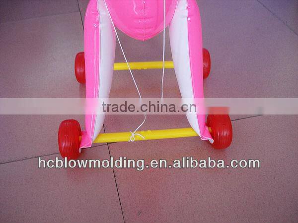 OEM Blow Molding Plastic Dumbbell Red Cycling Sport Bottle Hui Zhou Factory