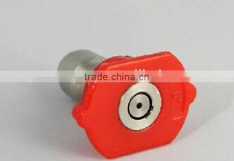 Quick couple high pressure nozzle tips