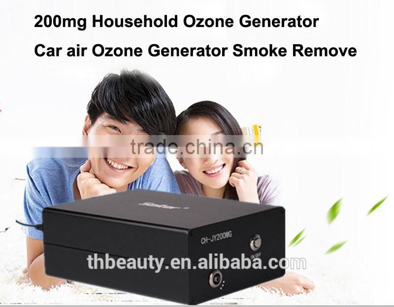 200mg Cold Corona Discharge Household Ozone Generator For Car Smoke Remove