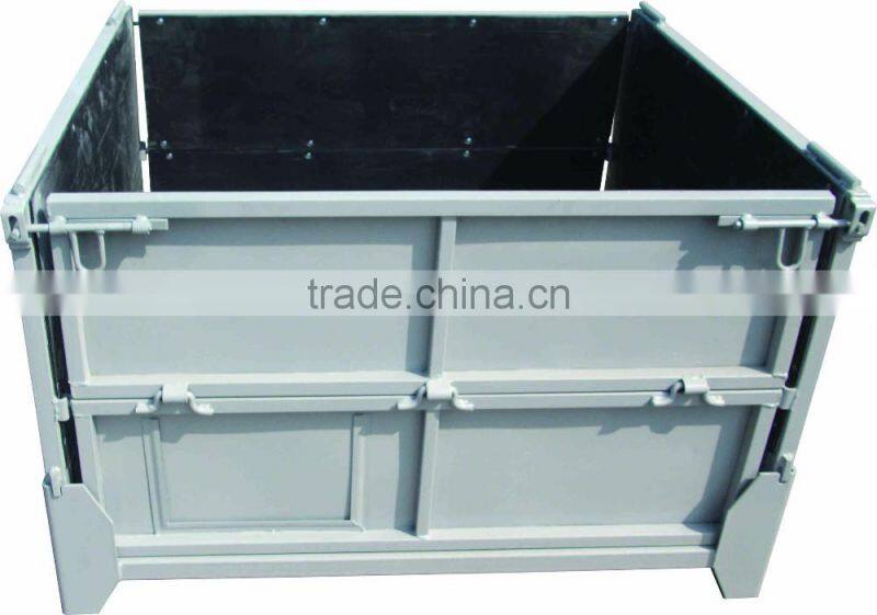 stackable storage roll mesh container box