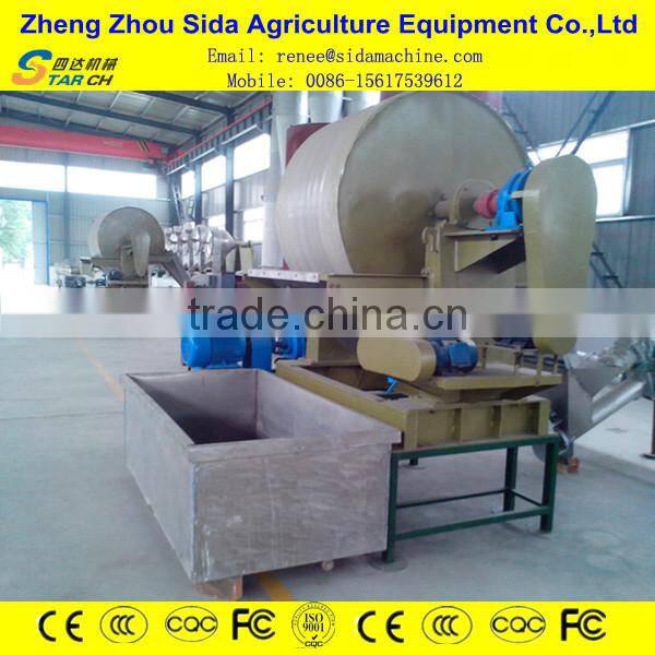 Free training stainless steel 1-2T/hour Cassava flour processing equipment