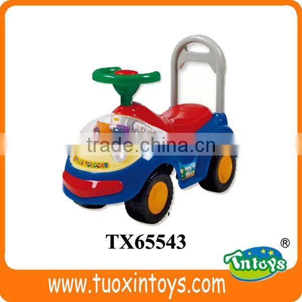 sliding baby carriage, manual children ride on car