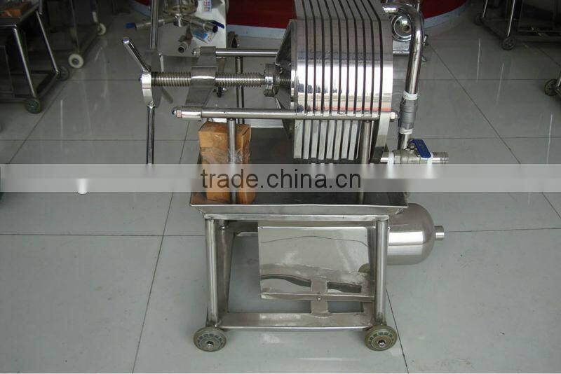 Hot sale Multi-layer Stainless Steel Frame portable filter press