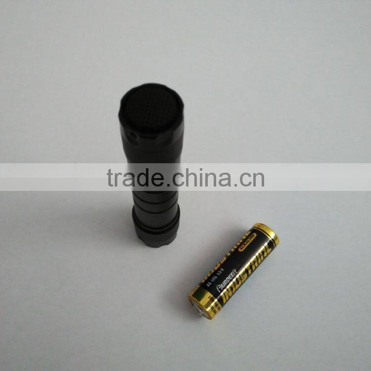 1x AA Battery LED torch flashlight cheap aluminium led flashlight torch