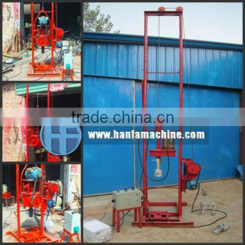 small valume rotary drilling rig HF150E, very economical, very portable