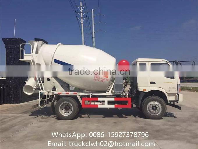 Cheap Price FOTON 3 ton Cement Truck Concrete Mixer Truck