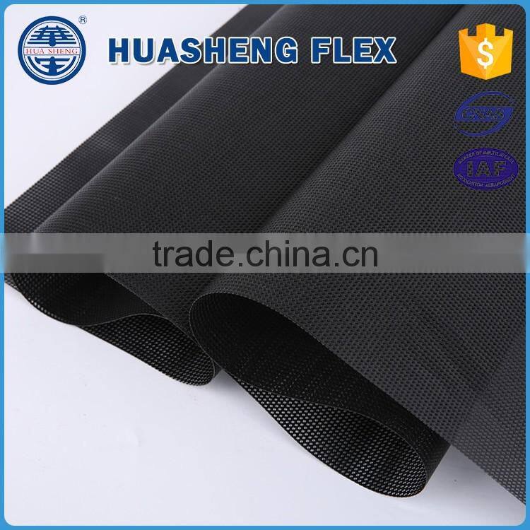 Long life collapsible poly mesh tarpaulin for boat cover