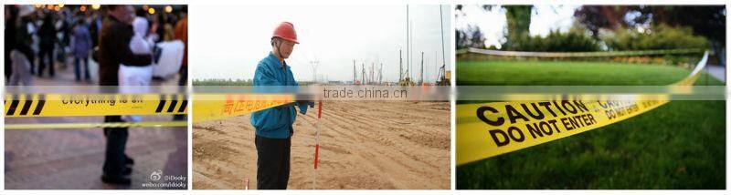 Safety PE plastic warning tape