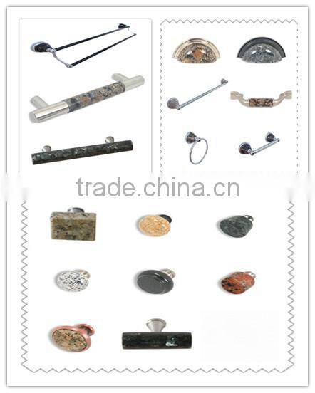 granite cabinet knob door knob&pull with nice color and various shape for kitchen and bathroom