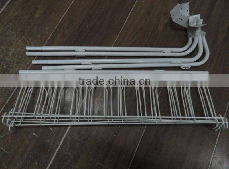 Vivinature door hang metal shoes rack for 36 pairs