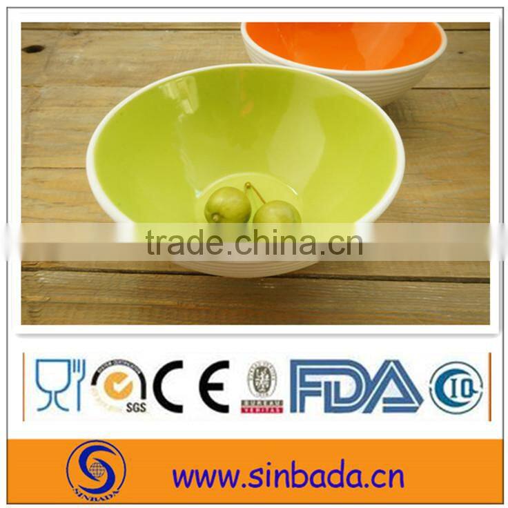 high quality ceramic bowl with screw-thread