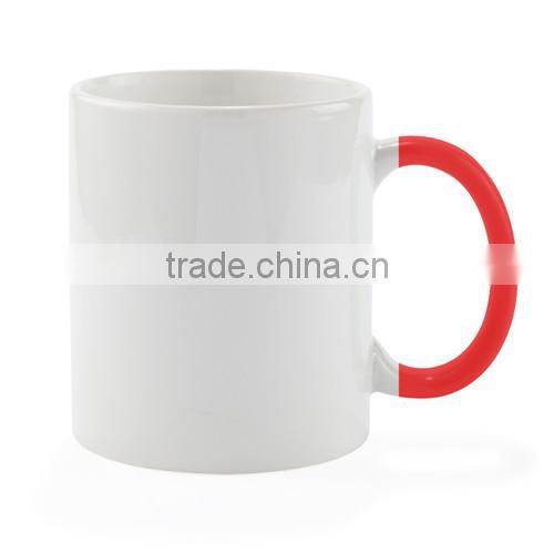 mug 350ml with colorful handle