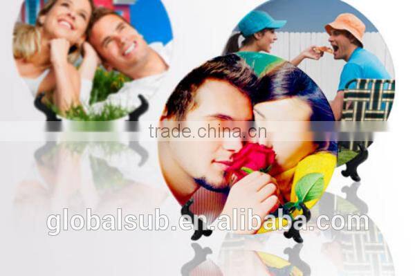 Wholesale 8 inch sublimation glass printing plate dishes