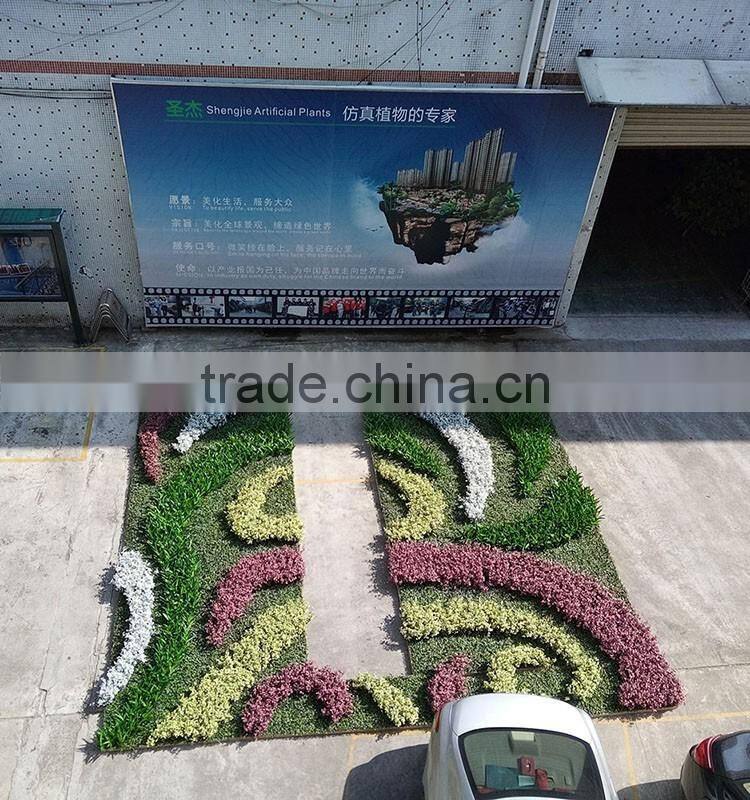 decorative artificial plant wall