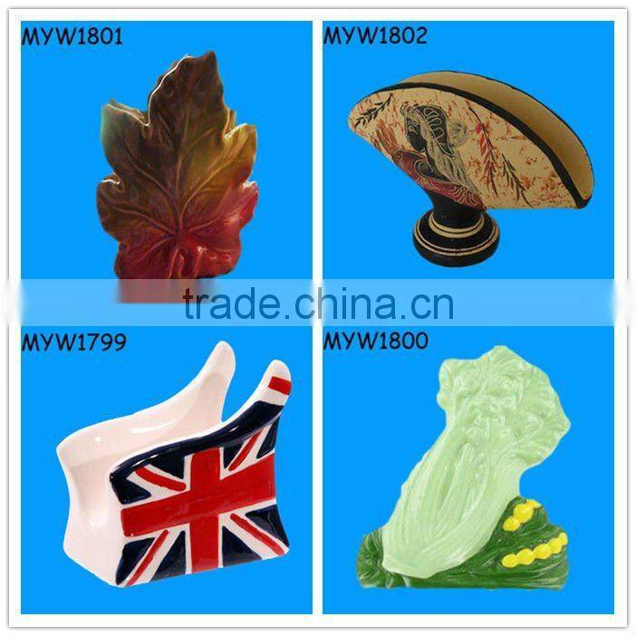 antique evil eyes polish style gifts ceramic modern bar polish napkin holder