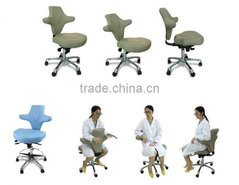 Potable movable Ottoman stool hydraulic chair with wheels used salon furniture TKN-39052