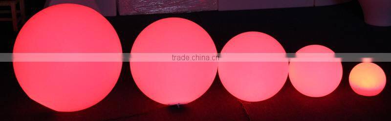 IR remote control hanging plastic ball light for holidays GKB-031RT