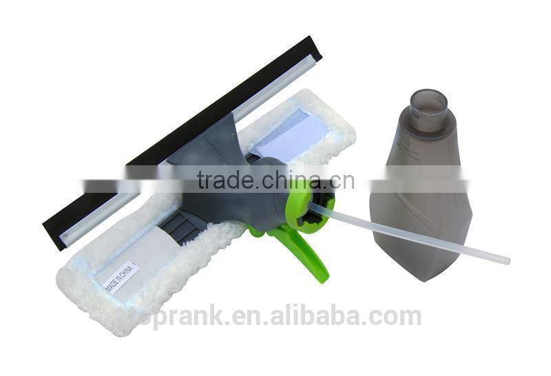 Toprank Wholesale Window Glass Cleaning Tools Microfiber Magic Spray Window Squeegee Shower Wiper Squeegee With Bottle Soap