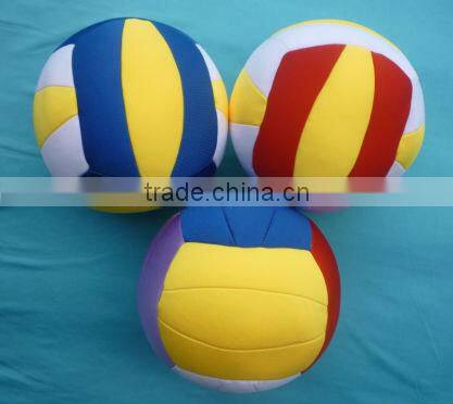 Volleyball shape microbeads pillow
