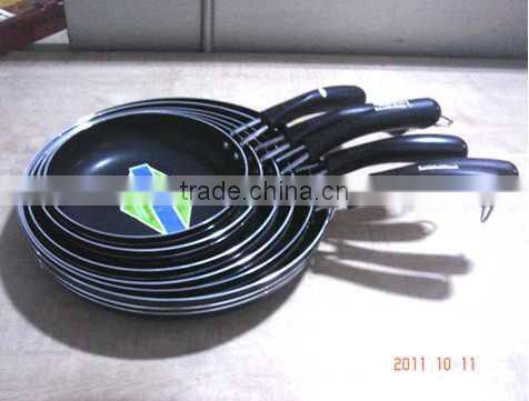 Ceramic aluminum cookware 18-30CM non-stick bakelite handle ceramic frying pan