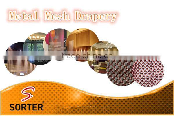 High quality aluminum metal net curtain for room divider