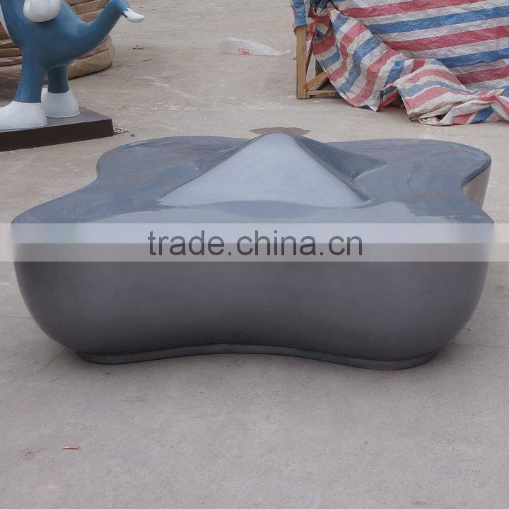 Large waterproof fiberglass outdoor chair