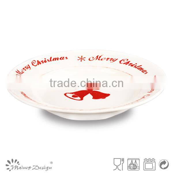 Ceramic Christmas Soup Bowl