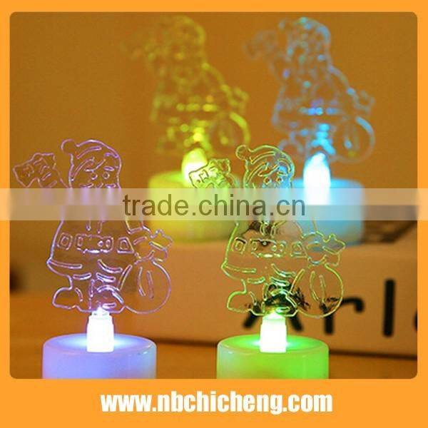 Christmas Plastic Mini Color Changing Gift Light