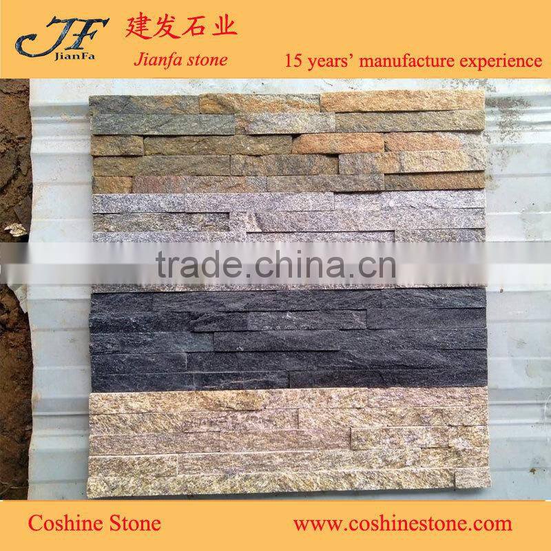 wall cladding cutural slate stone with stone veneer
