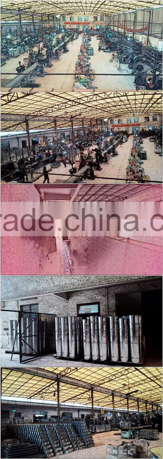 Outdoor metal dustbin and waste bin