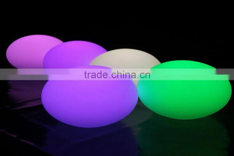 Rechargeable Led Egg Ball Lighting color changing led ball