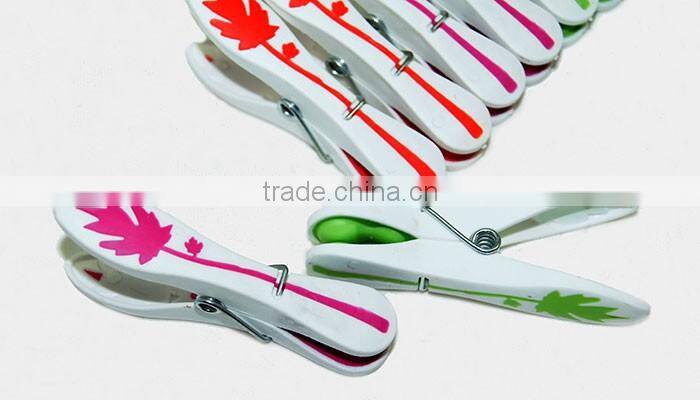 24PCS best selling high quality decorated laundry products clothes clip