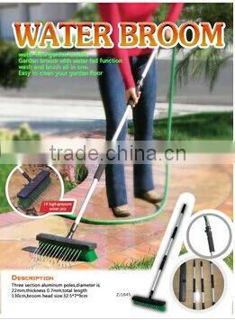 water flow squeegee , long window cleaning , microfiber window brush