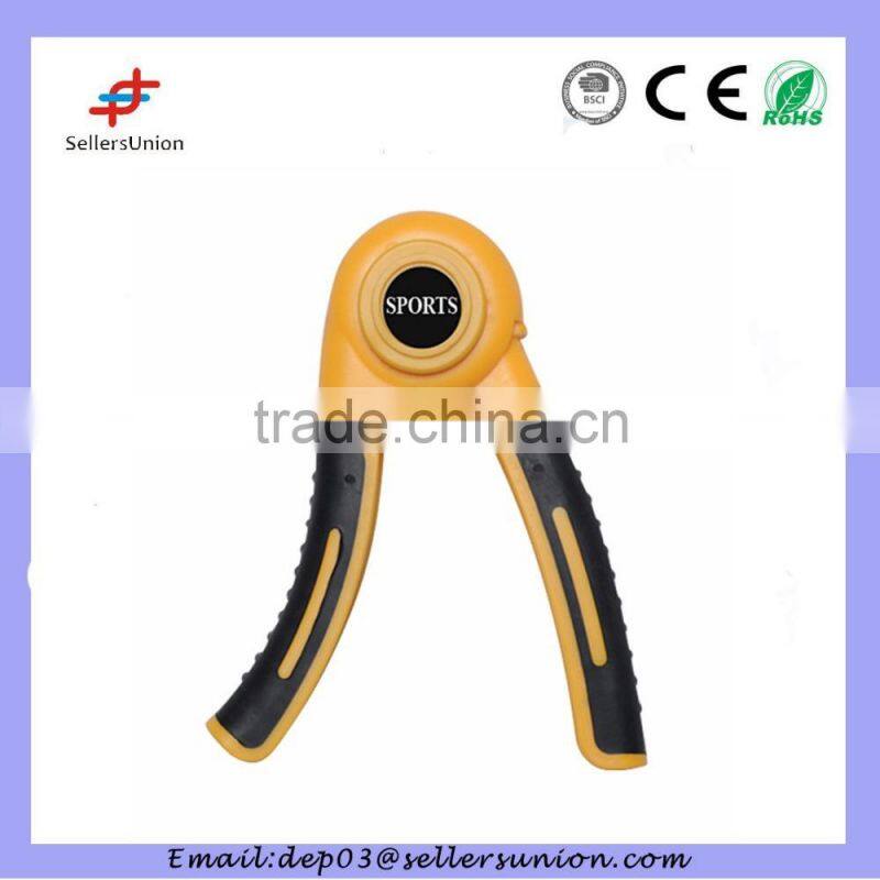 Adjustable power hand grip strengthener