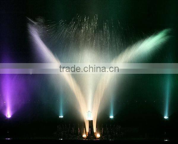 Over 12 years Chinese fountain factory garden water lighted pond fountain