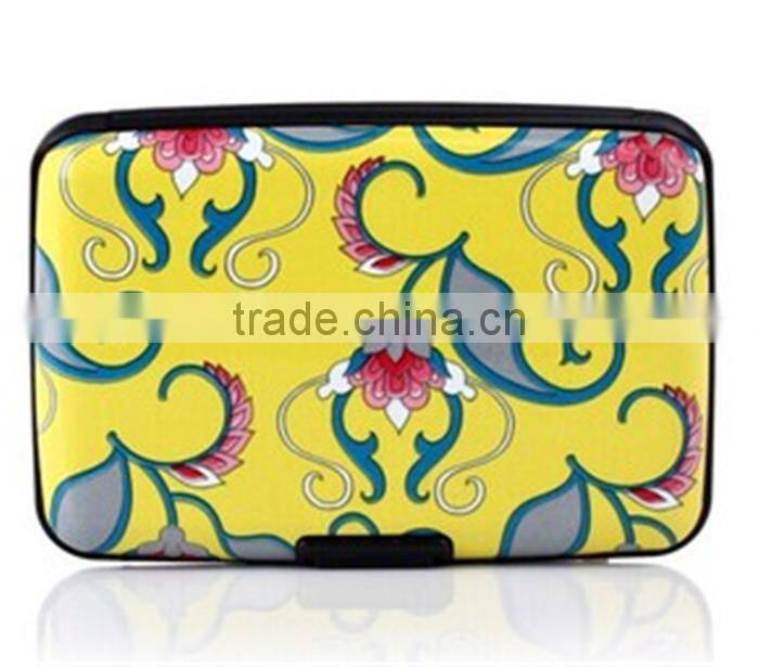 Prety alunimium card wallet