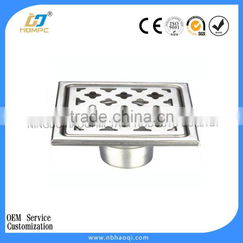 floor drain of square design