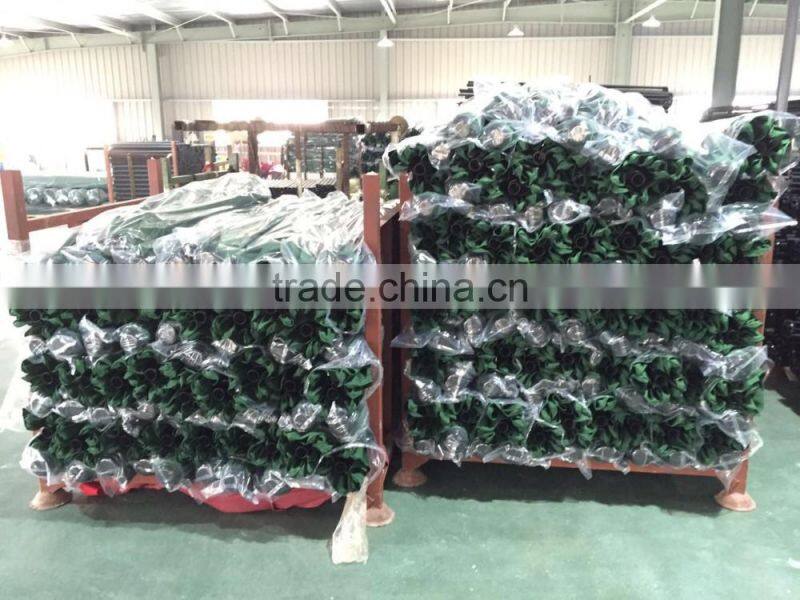 High Quality 210g/m2 Fabric One Long Pole Outdoor Patio Table Wooden Umbrella