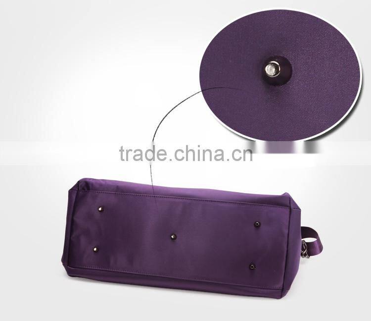 High quality microfiber travel business duffel bag