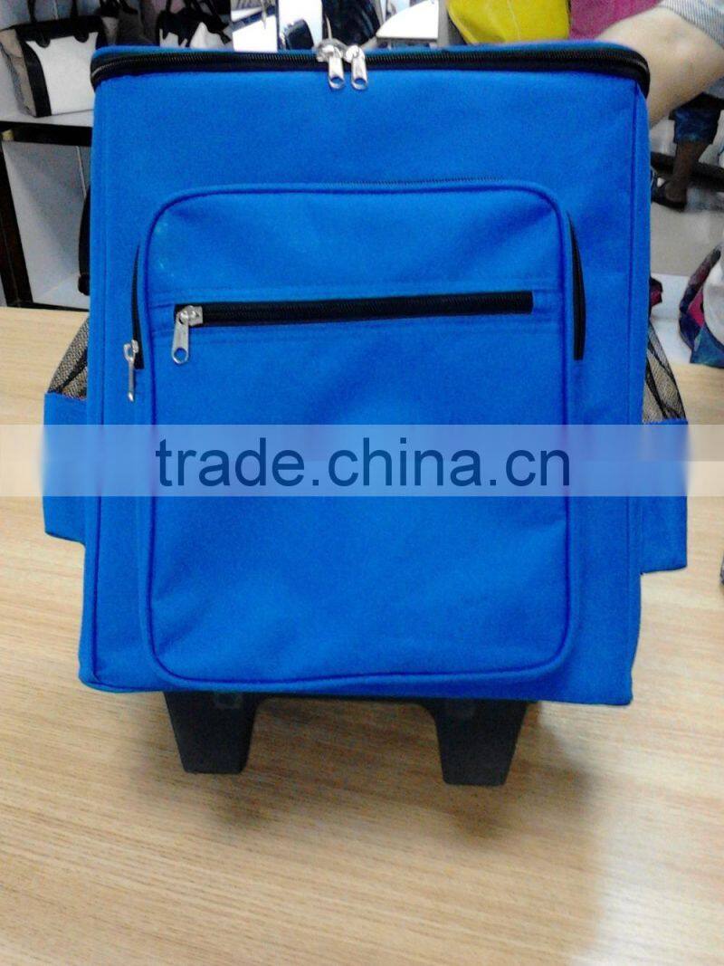 High Quality Outdoor 45L Travel Cooler Bag With Wheels