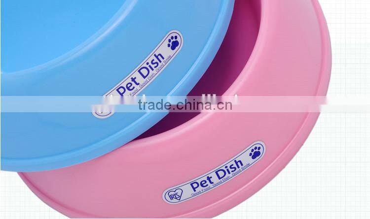 OEM High quality eco-friendly PET salad bowl wholesale plastic dog bowl disposable pet dish