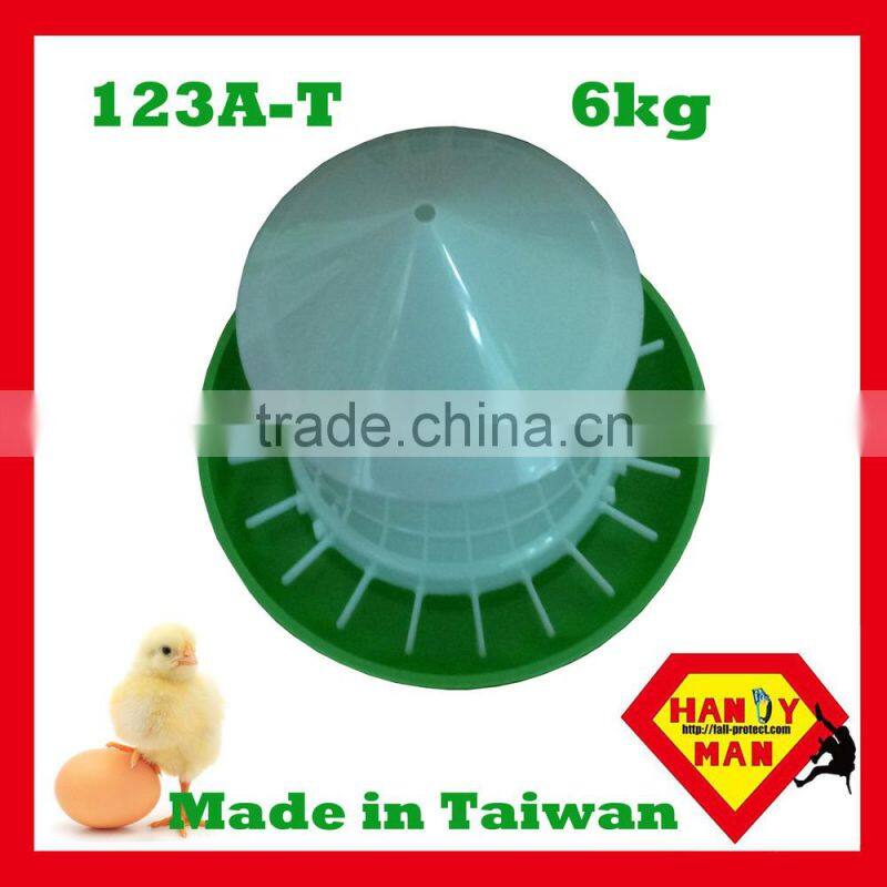 Crown Adjustable feed flowPlastic Gear Box Feeder with plastic lid